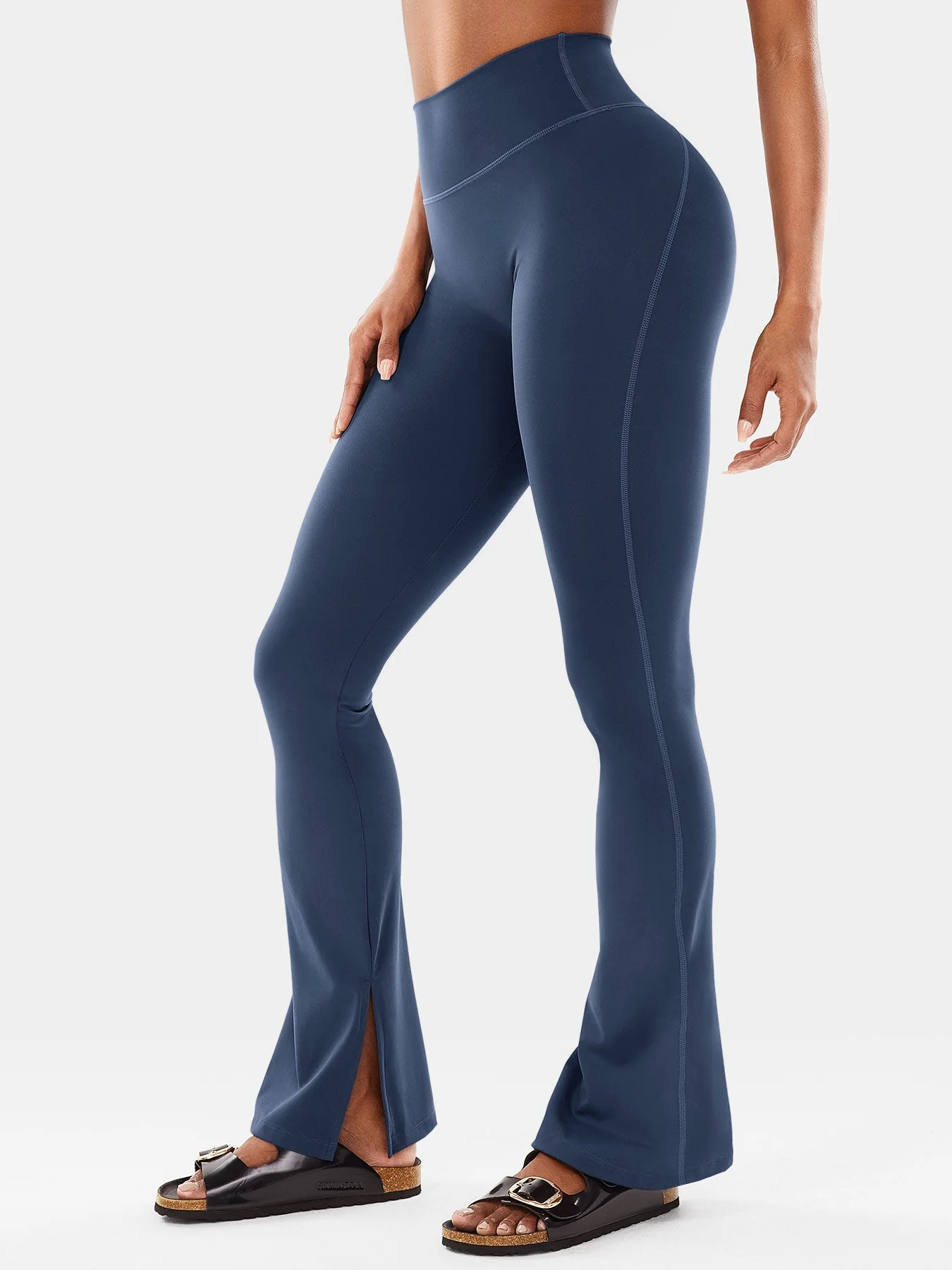 Ironfit Nasreen Flare Split Hem Leggings - Image 17
