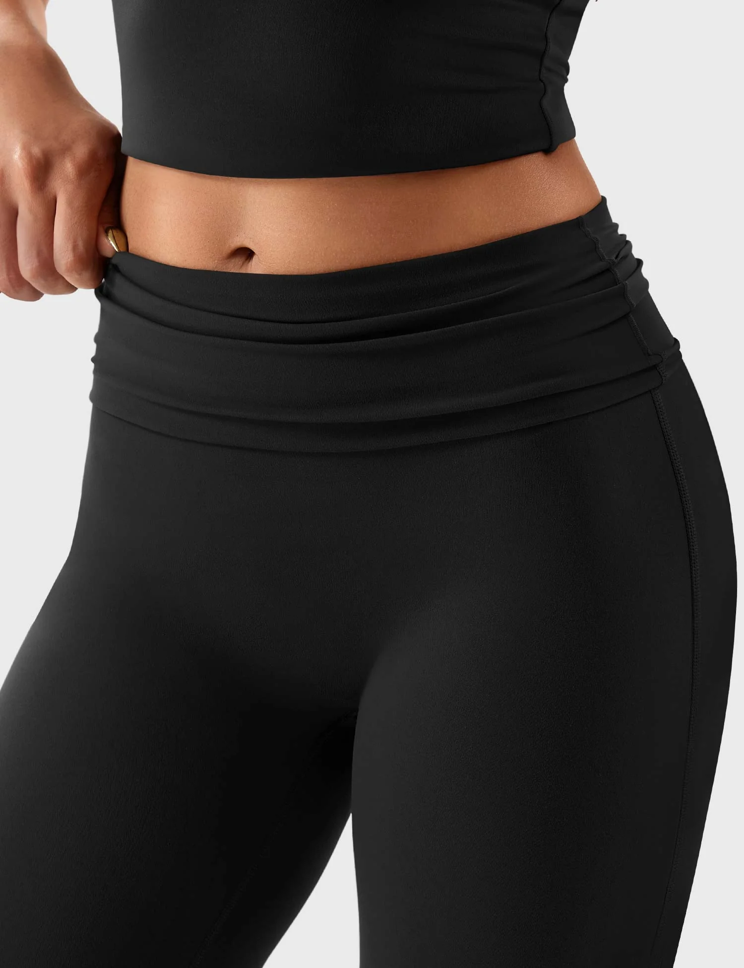 Ironfit Romola Fold Over Flare Leggings - Image 10