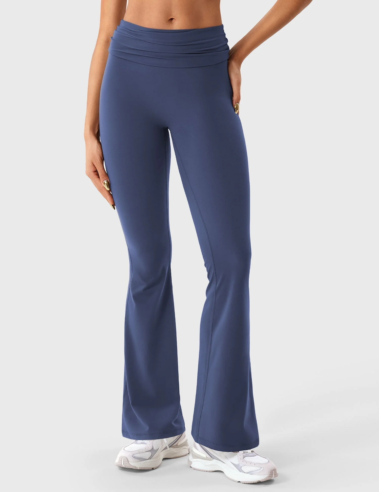 Ironfit Romola Fold Over Flare Leggings - Image 12