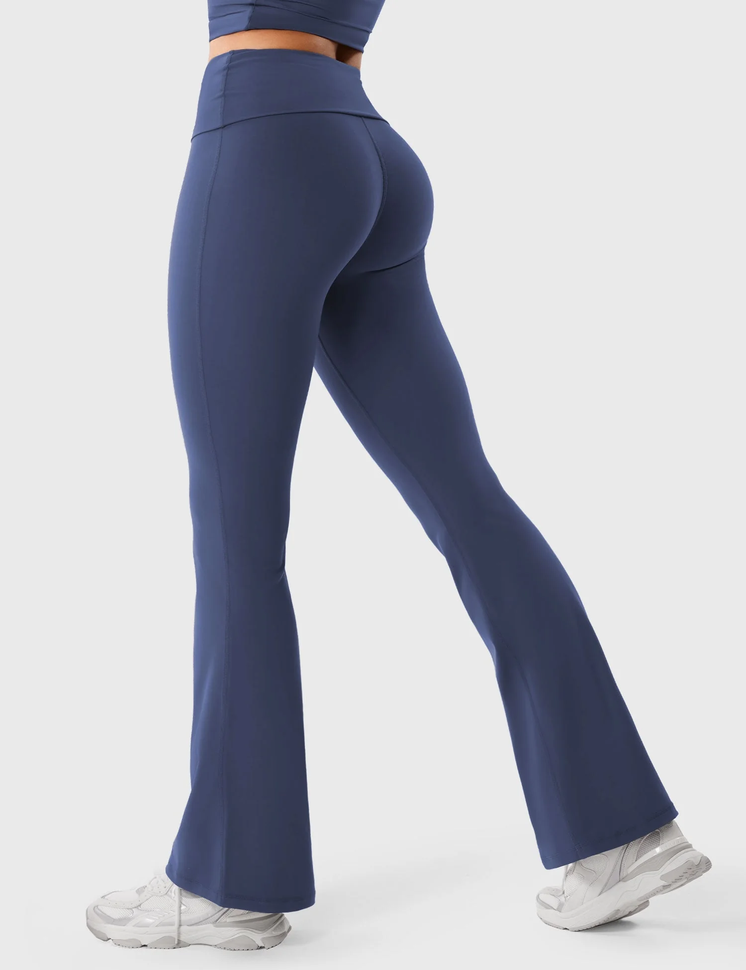 Ironfit Romola Fold Over Flare Leggings - Image 14