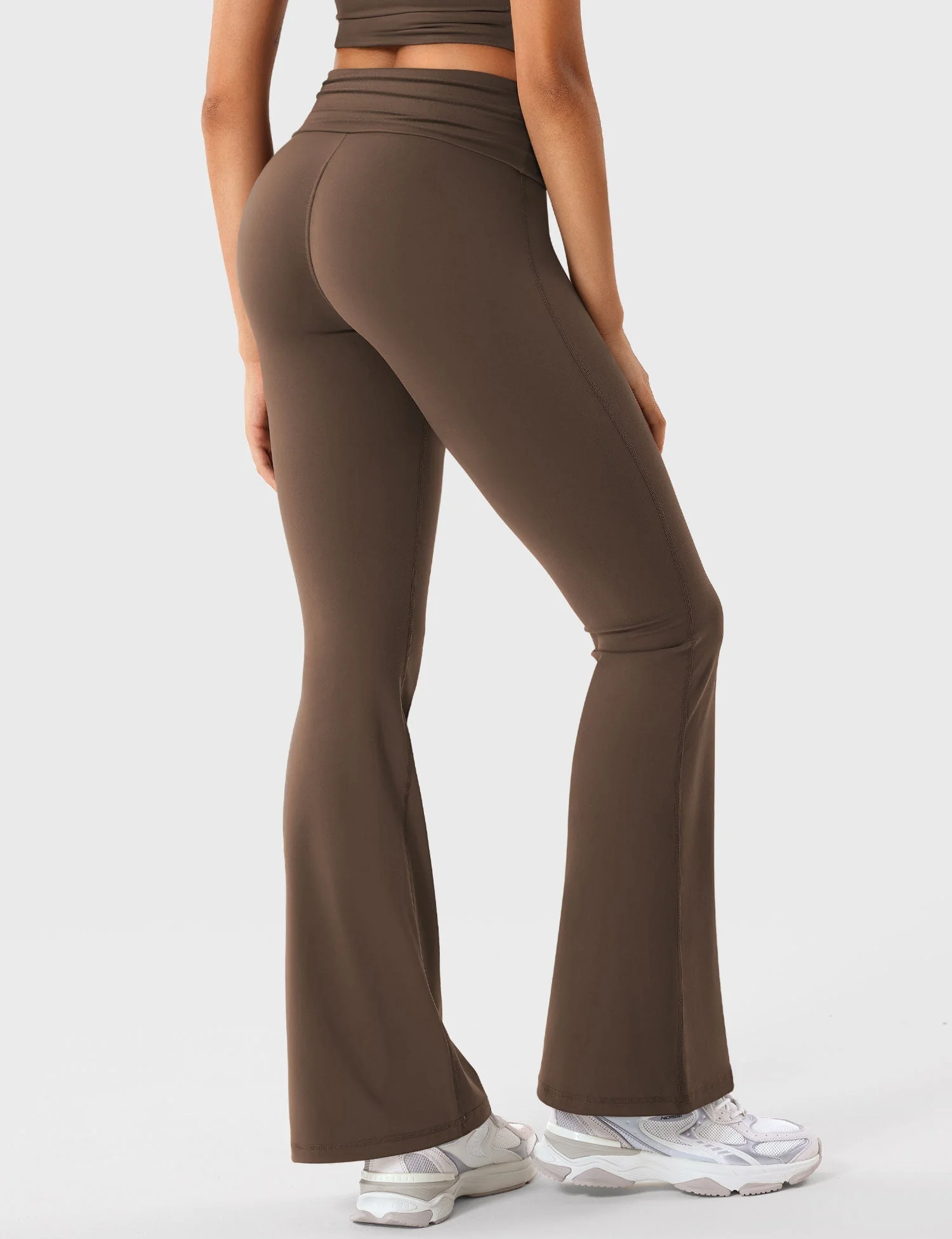 Ironfit Romola Fold Over Flare Leggings - Image 3