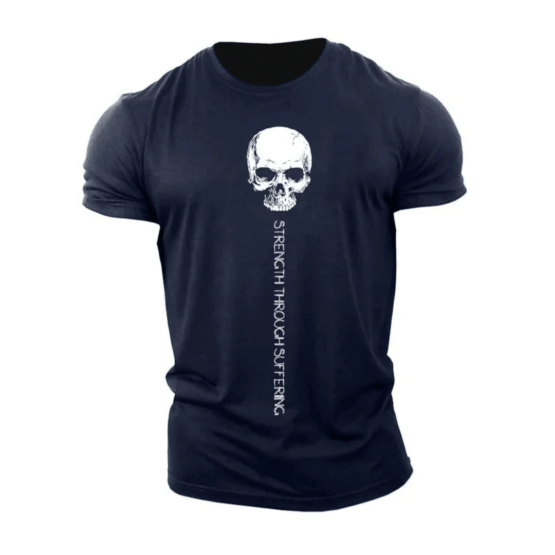 Ironfit Skull Strength T-shirt - Image 6