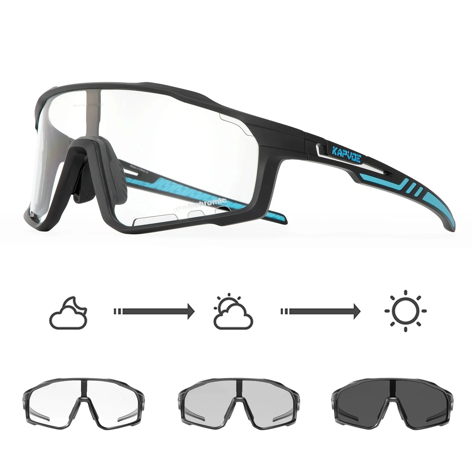 Ironfit Sport Kapvoe Sonnenbrille - Image 3