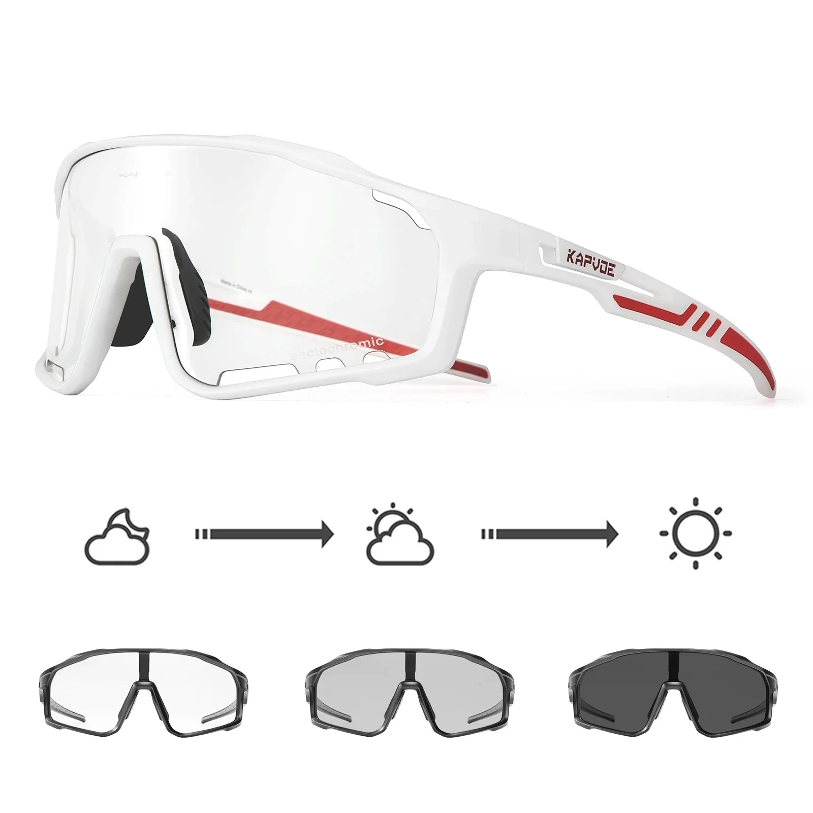 Ironfit Sport Kapvoe Sonnenbrille - Image 5