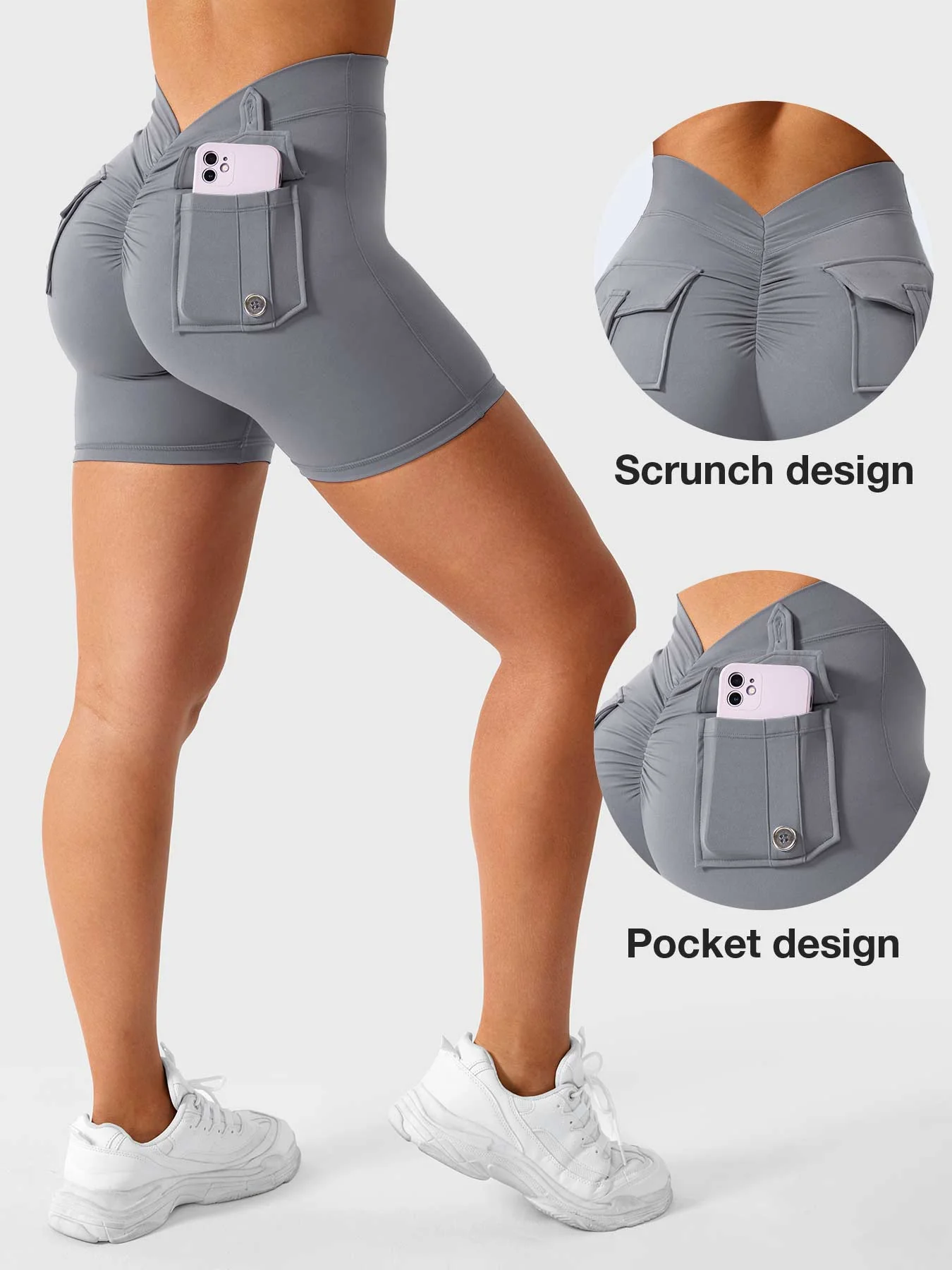 Ironfit V-Back Charm Shorts - Image 11