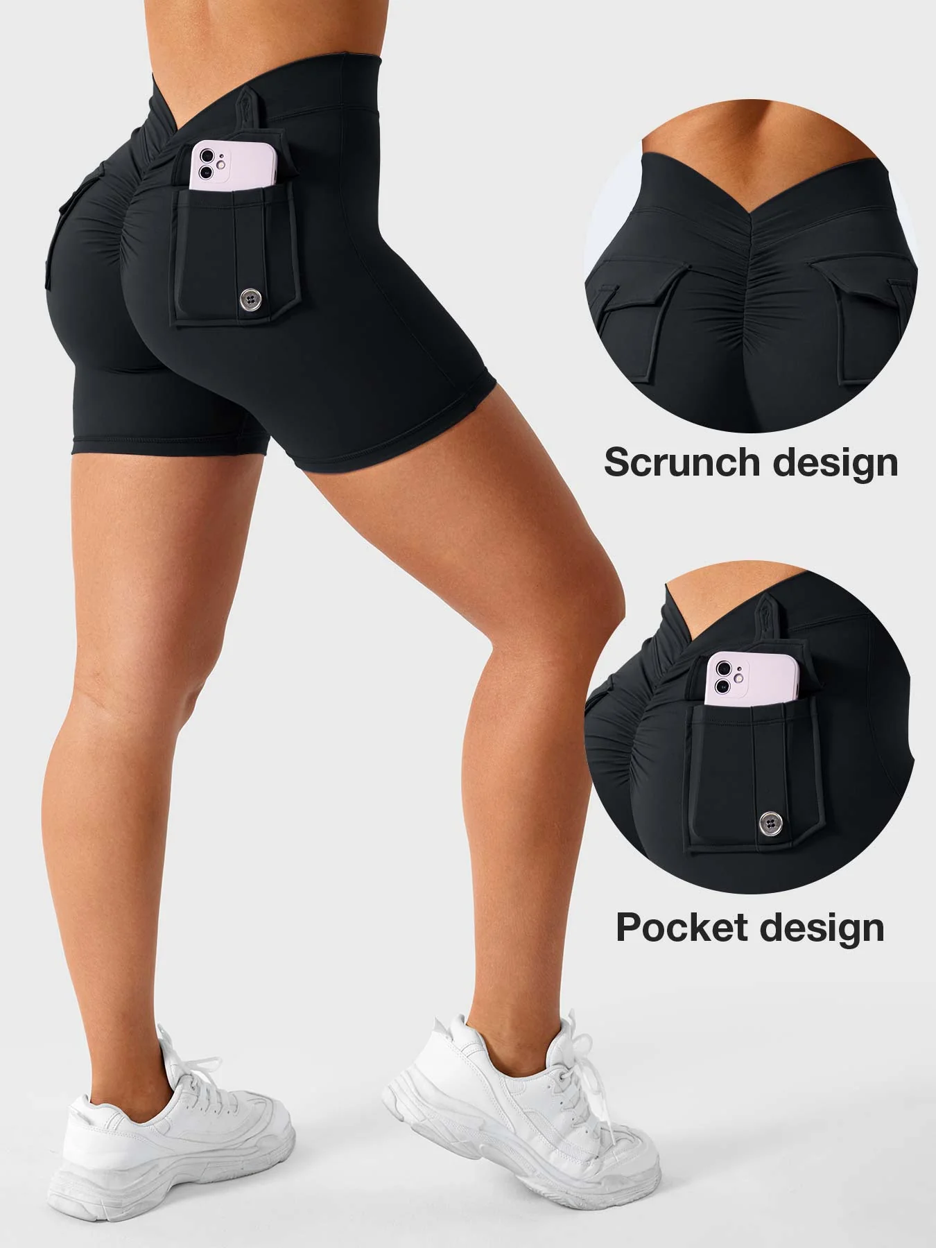 Ironfit V-Back Charm Shorts - Image 17