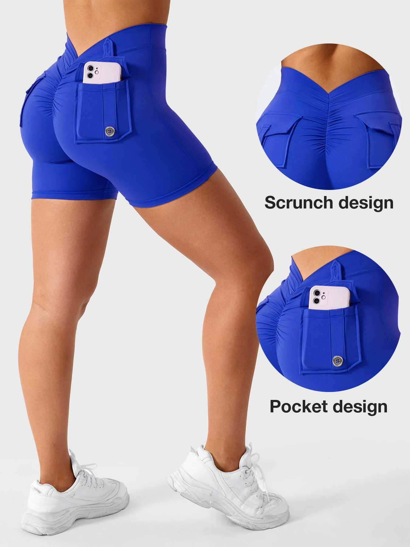 Ironfit V-Back Charm Shorts - Image 23