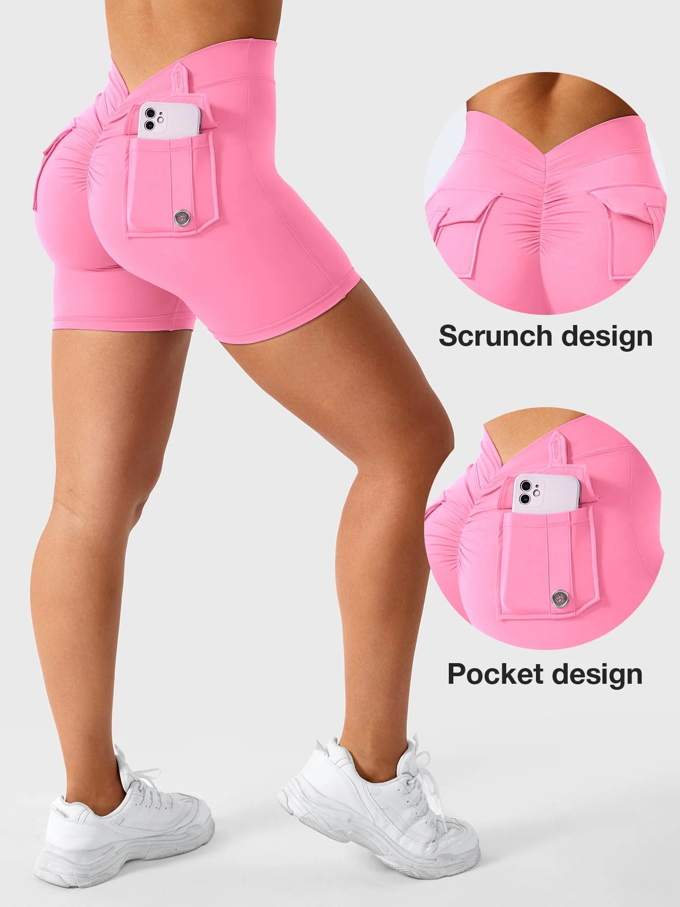 Ironfit V-Back Charm Shorts - Image 29