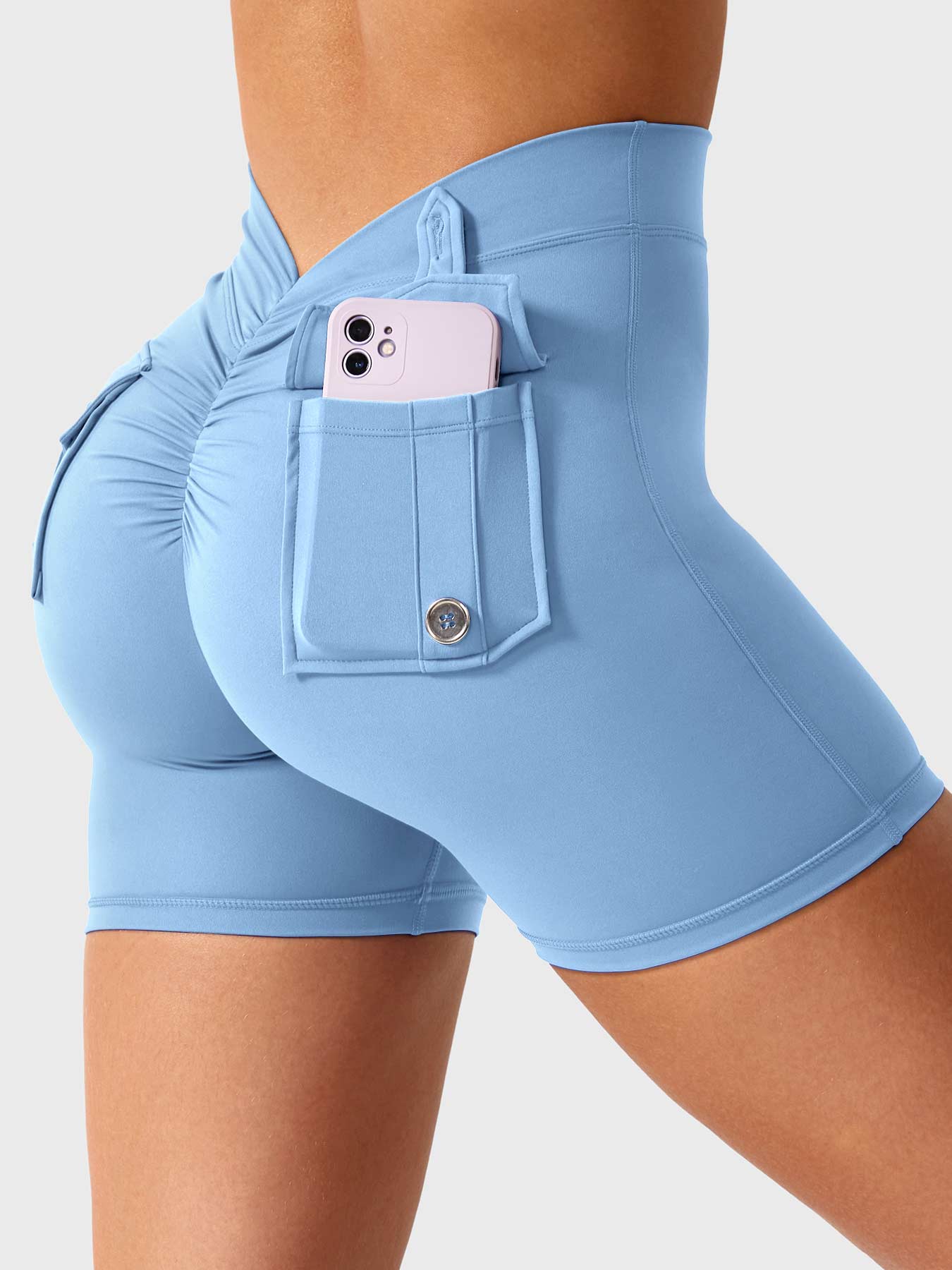 Ironfit V-Back Charm Shorts - Image 4
