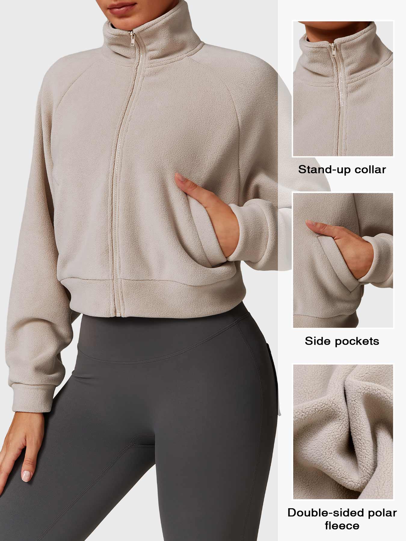 Ironfit Valentine Polar Fleece Jacke - Image 3