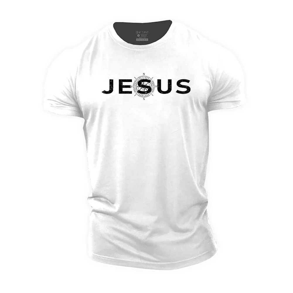 Jesus Compass T-Shirt - Image 6