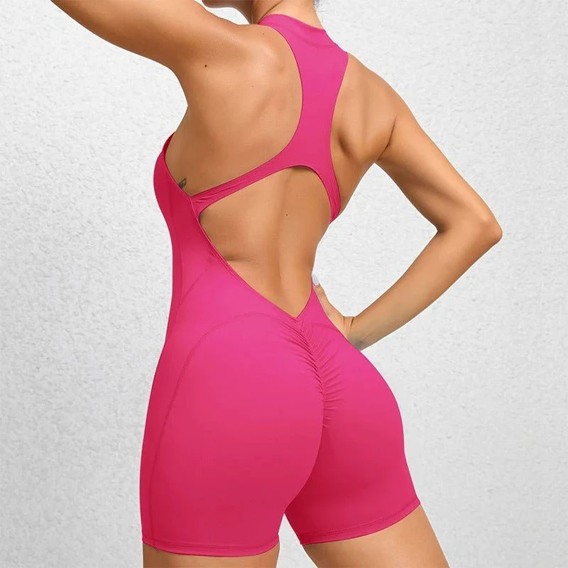 Jumpsuit-Shorts mit Reißverschluss - Image 12