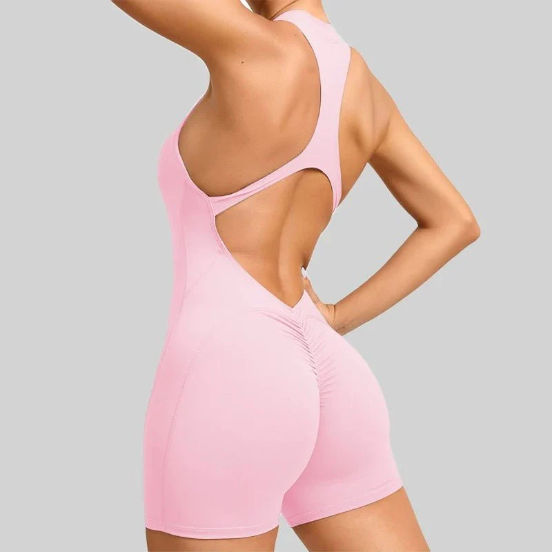 Jumpsuit-Shorts mit Reißverschluss - Image 8