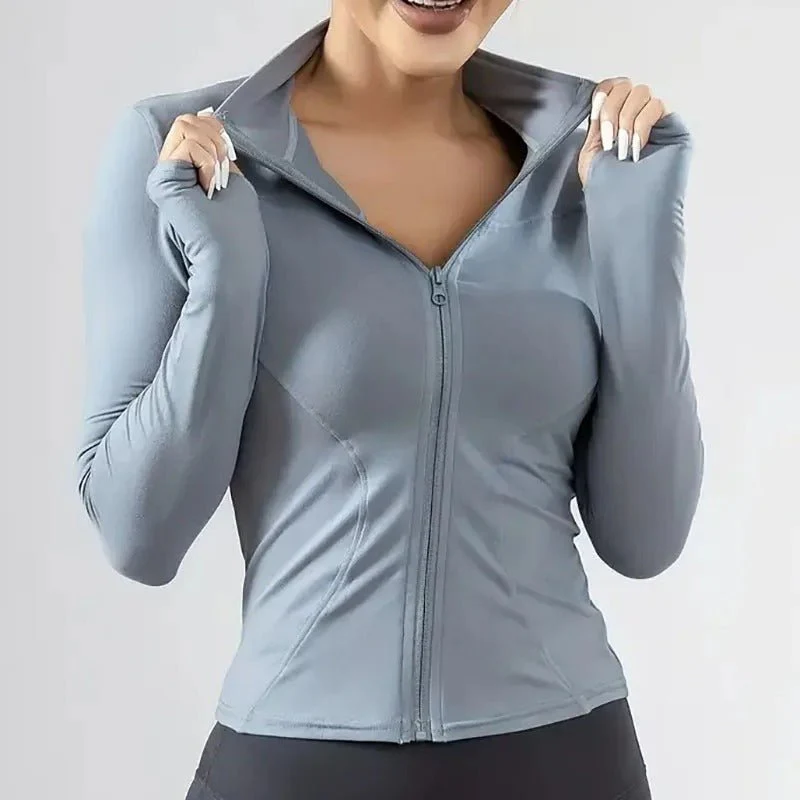 Leichte Jacke mit Reißverschluss für Damen - Image 5