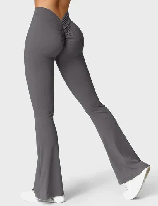 NEUHEIT V-back Flare Leggings - Image 2
