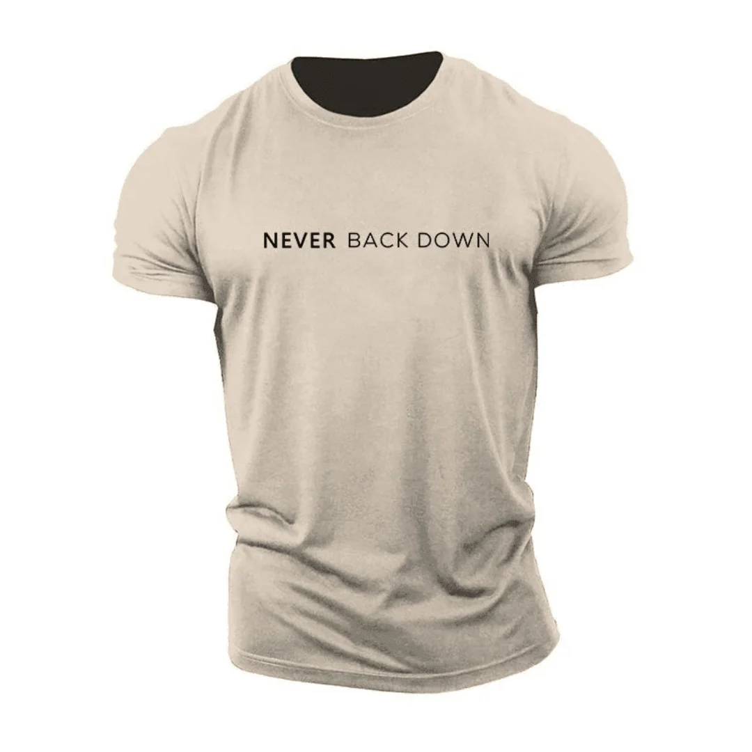 Never Back Down T-Shirt - Image 5