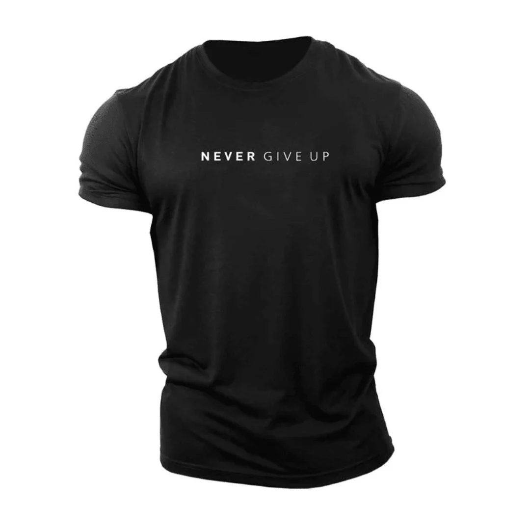 Never Give Up T-shirt - Image 3