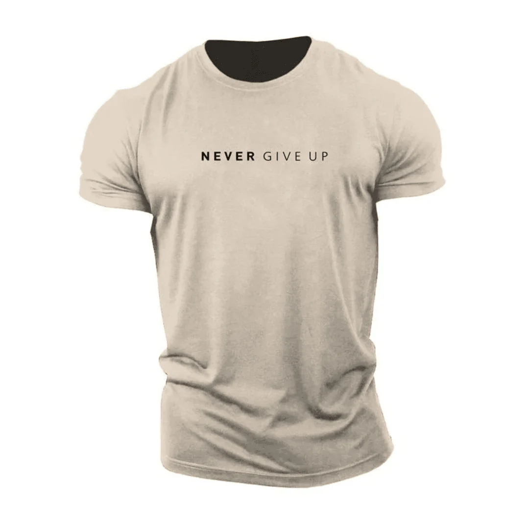 Never Give Up T-shirt - Image 6