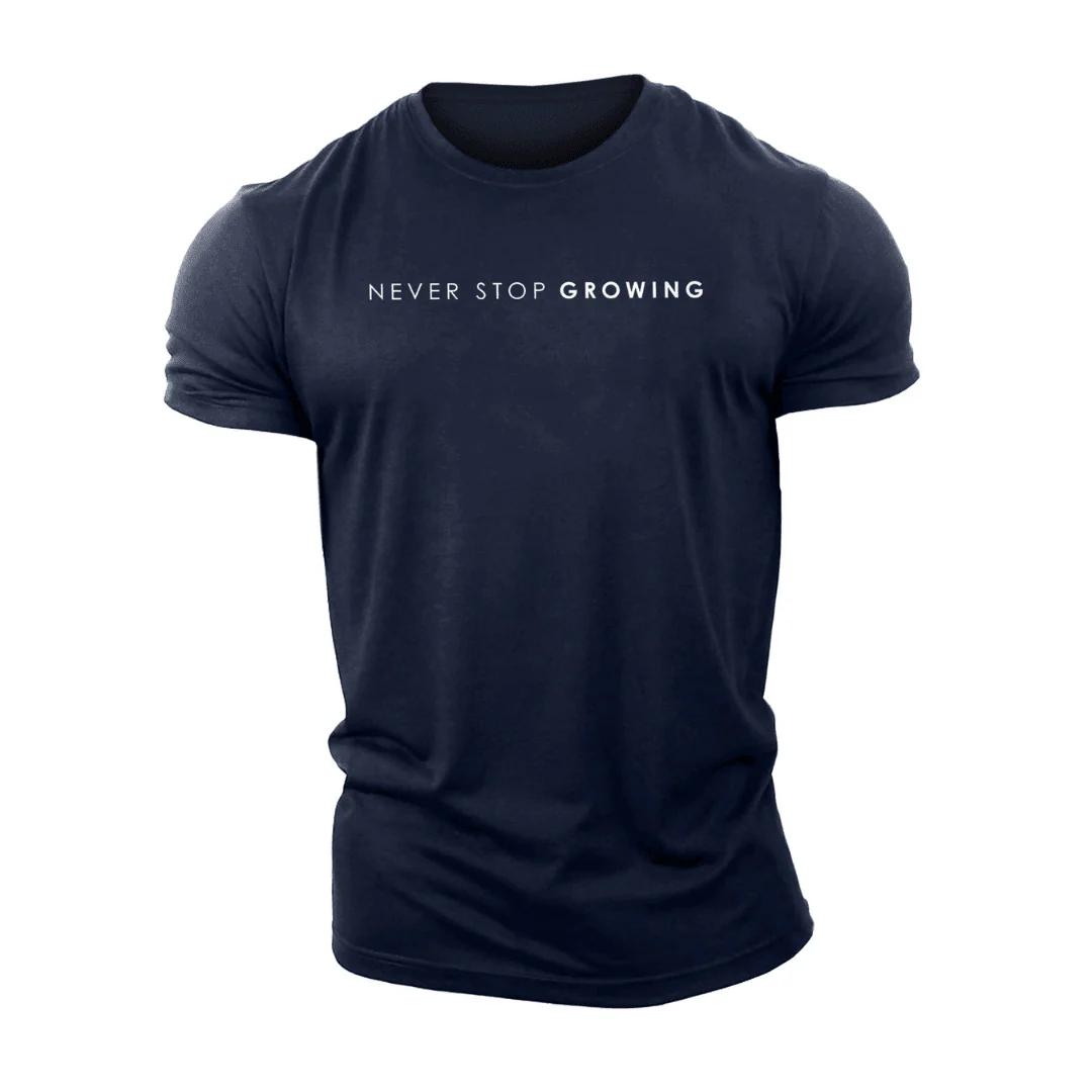 Never Stop Growing T-shirt - Image 4