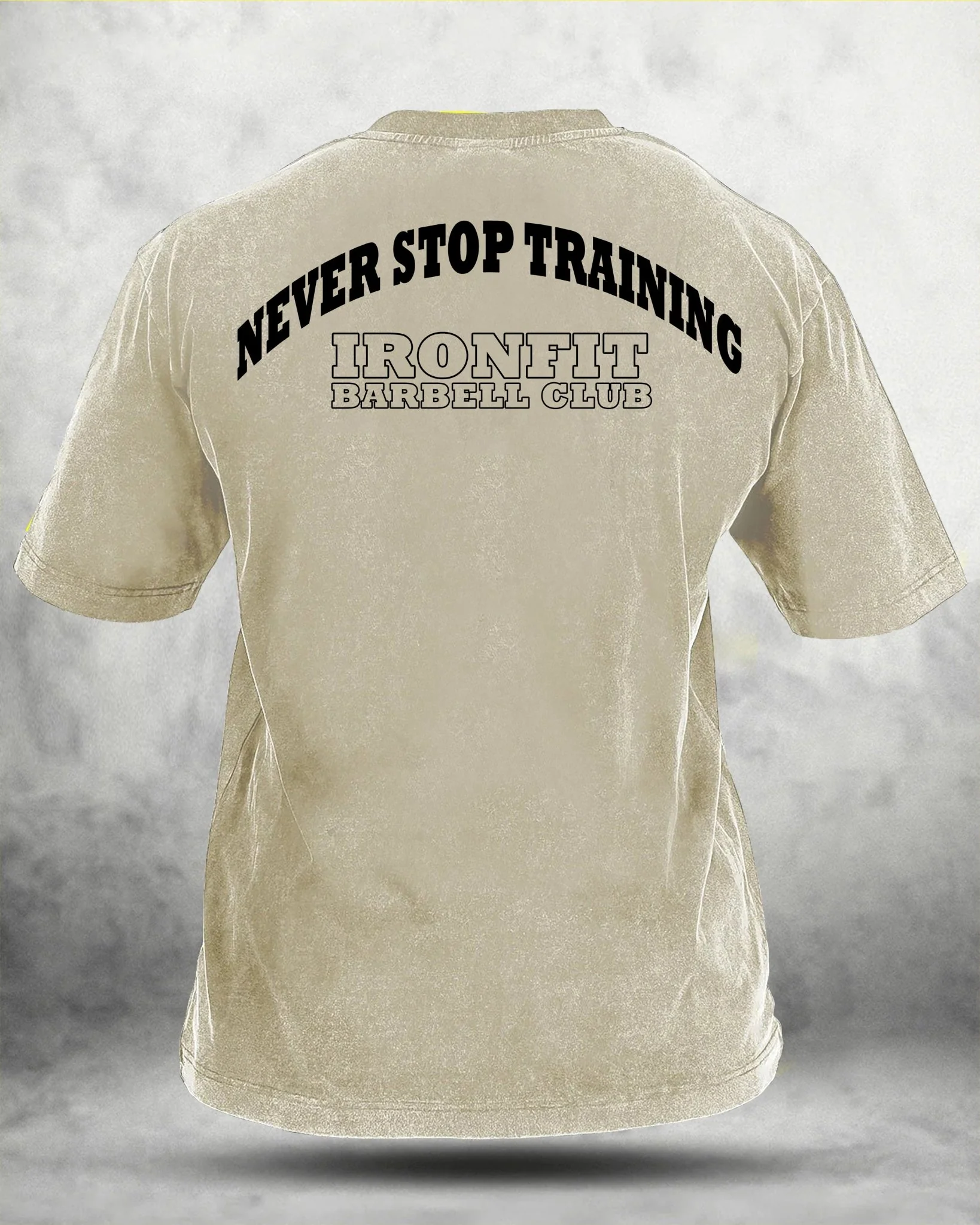 NEVER STOP TRAINING WASHED T-SHIRT - Image 2