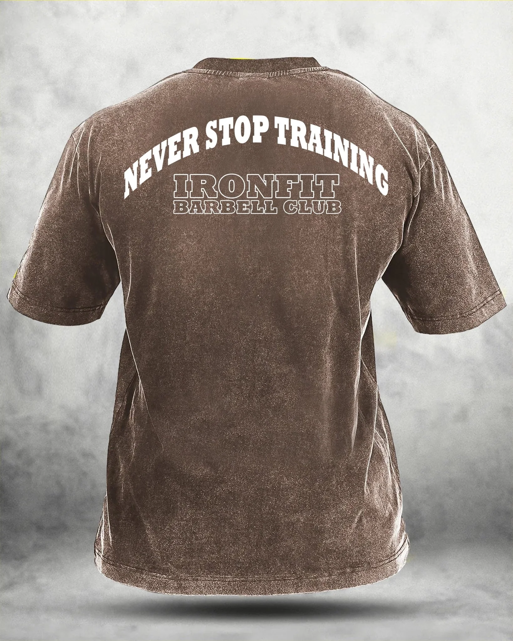 NEVER STOP TRAINING WASHED T-SHIRT - Image 4