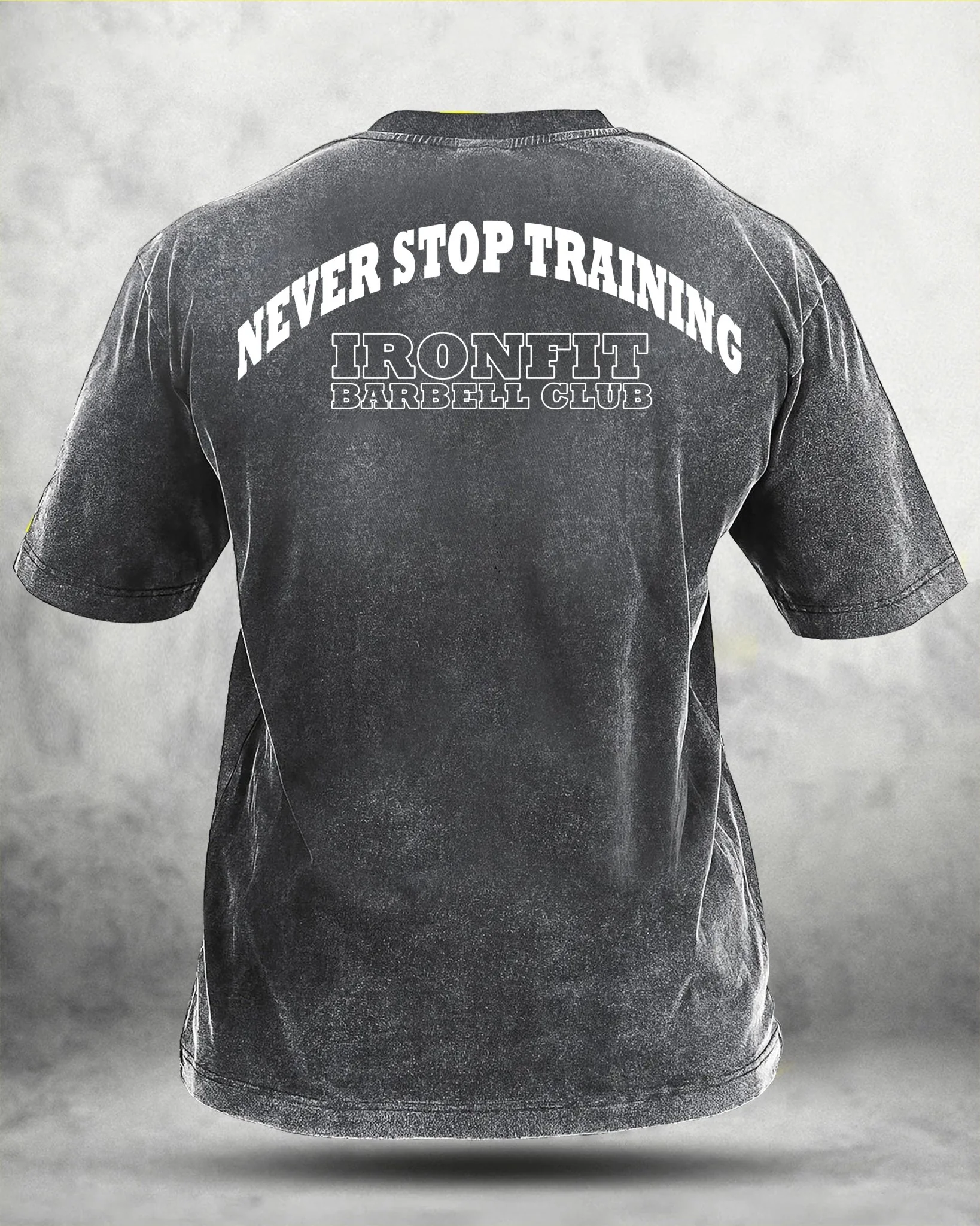 NEVER STOP TRAINING WASHED T-SHIRT - Image 5