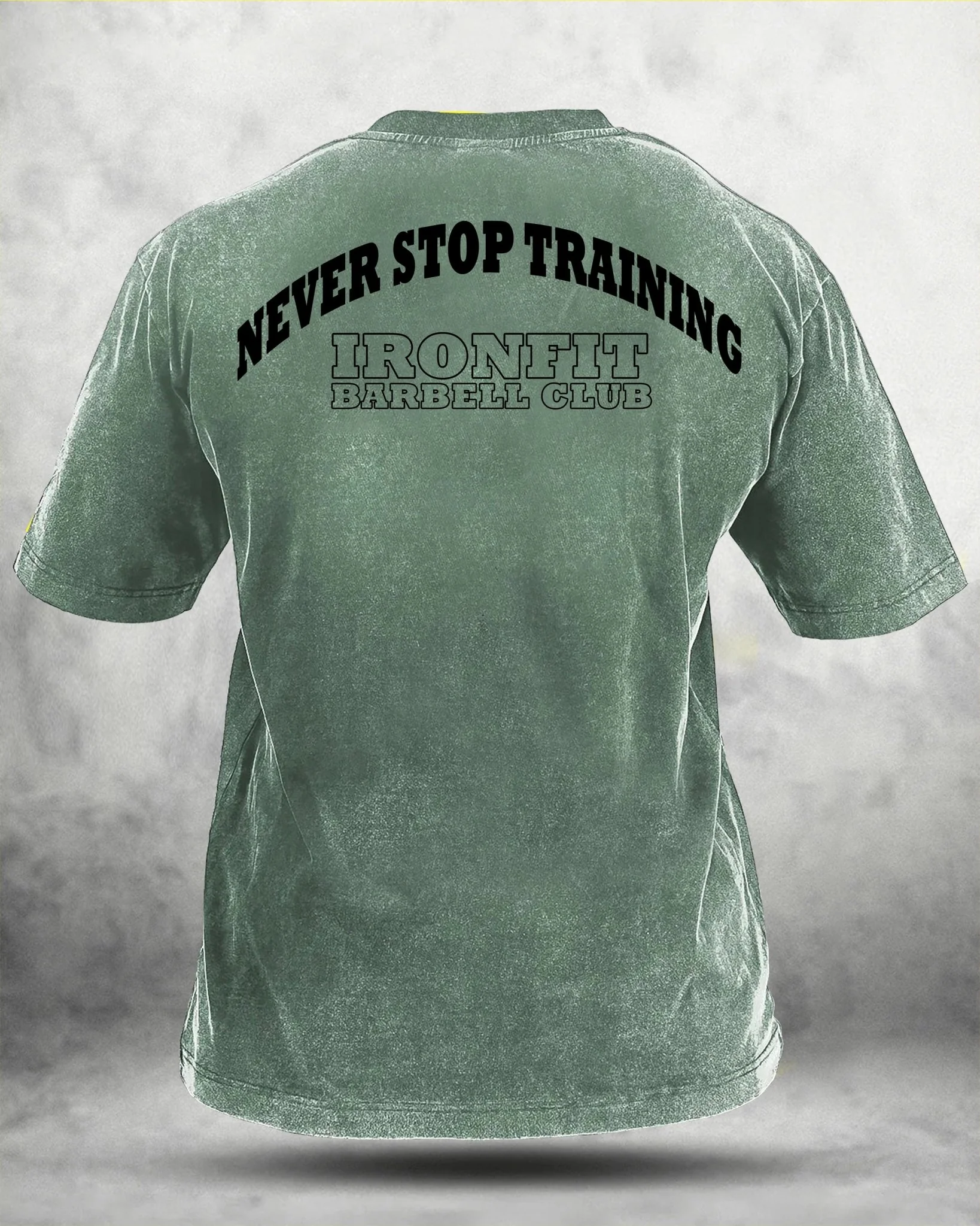 NEVER STOP TRAINING WASHED T-SHIRT - Image 6