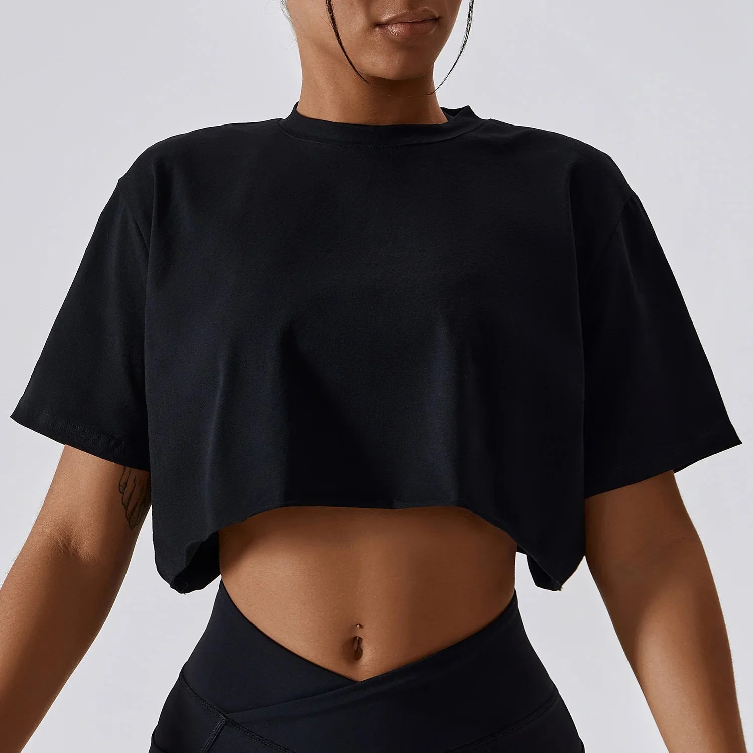 Oversize dam T-shirt