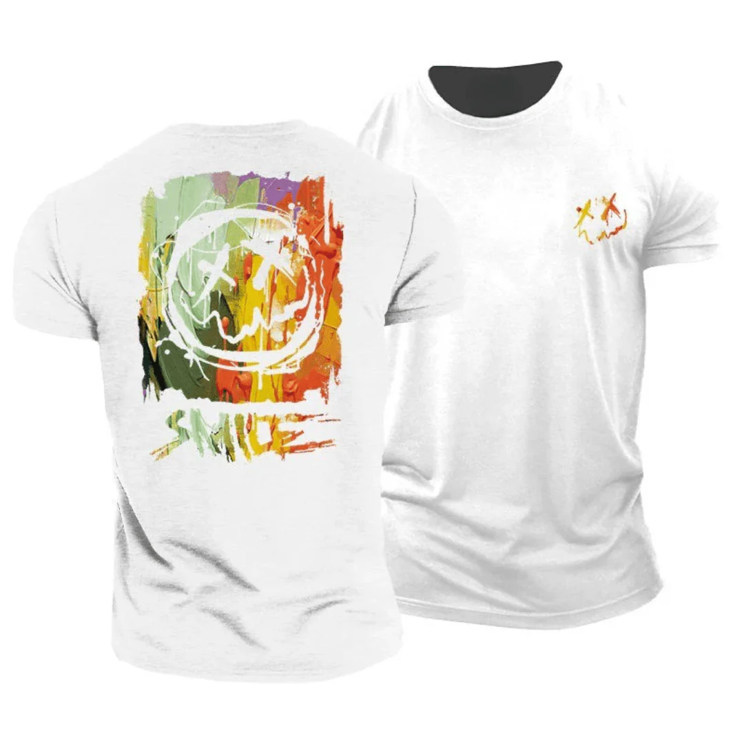 Painting X Smiley T-Shirt - Image 4