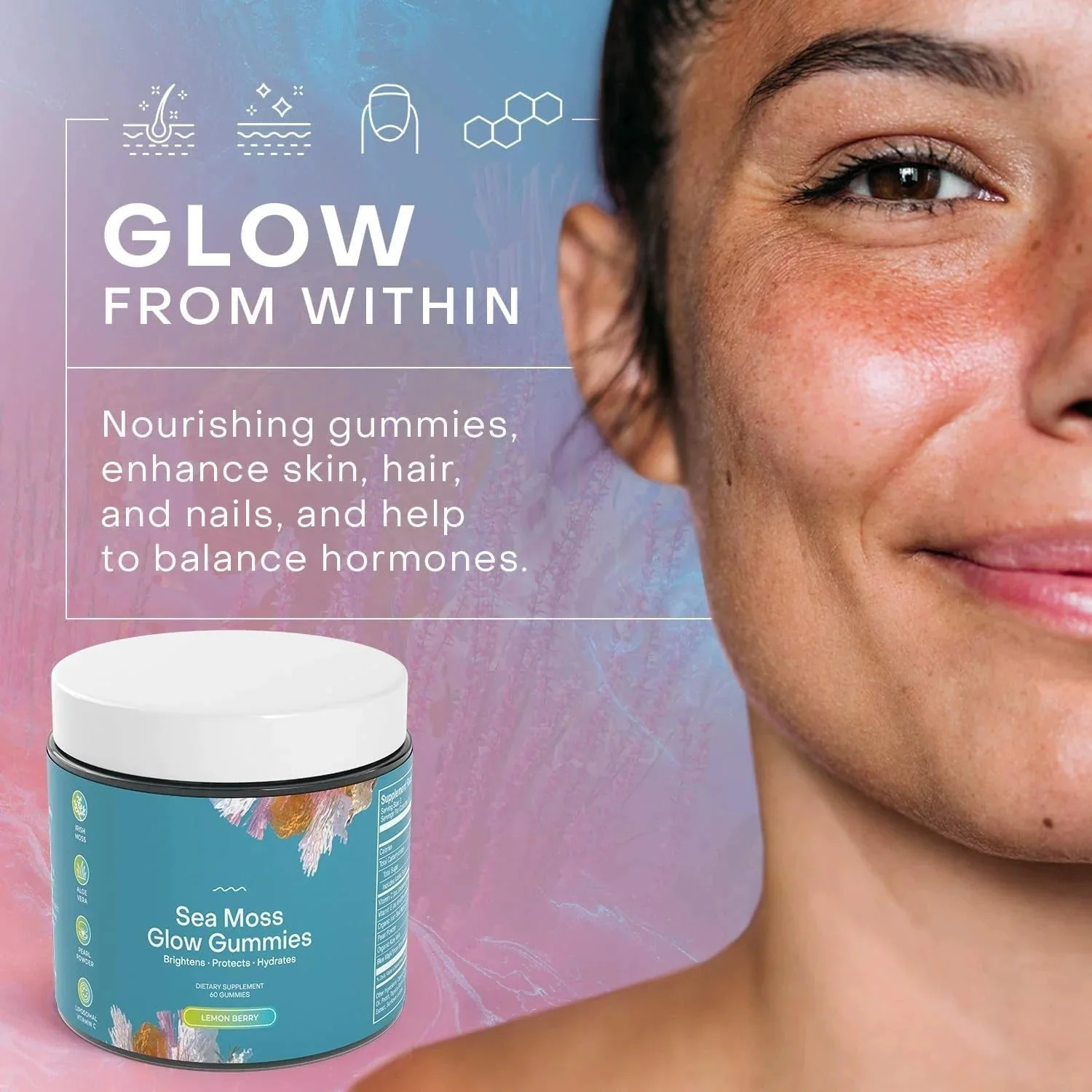 Sea Moss Glow Gummies - Image 2
