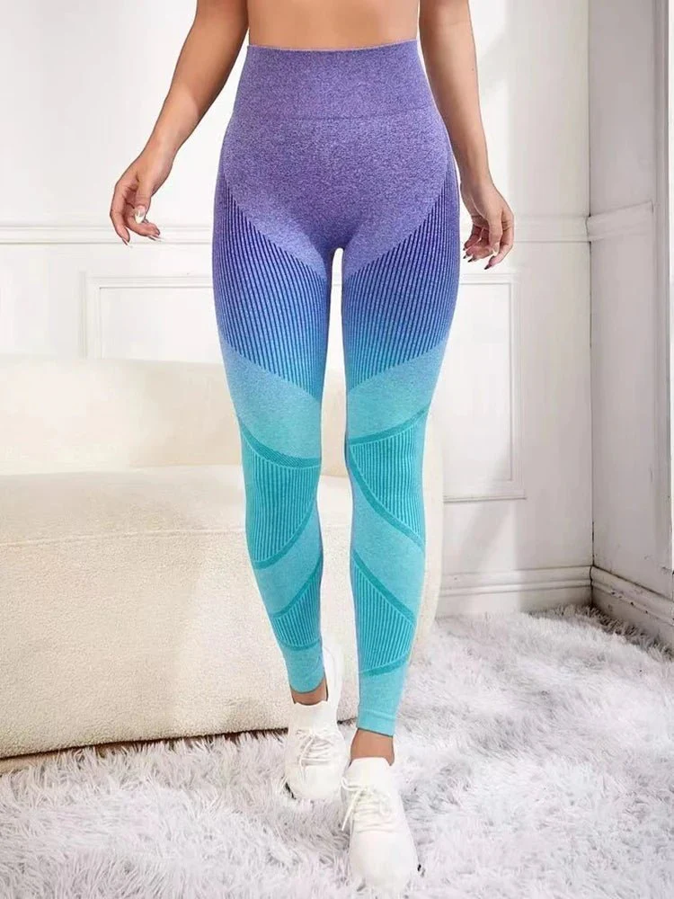 Seamless Ocean Leggings - Image 4