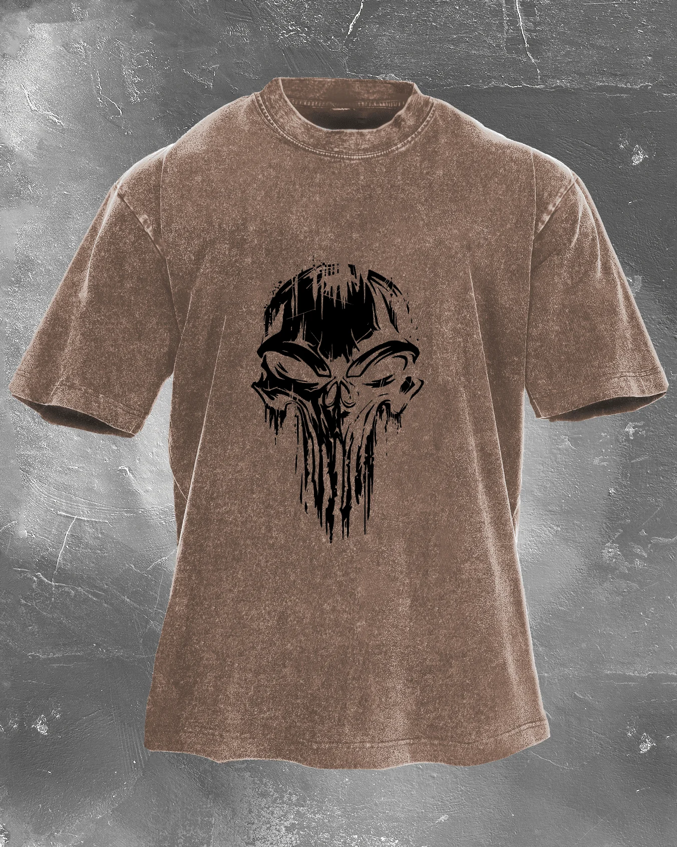 SKULL WASHED T-SHIRT - Image 4