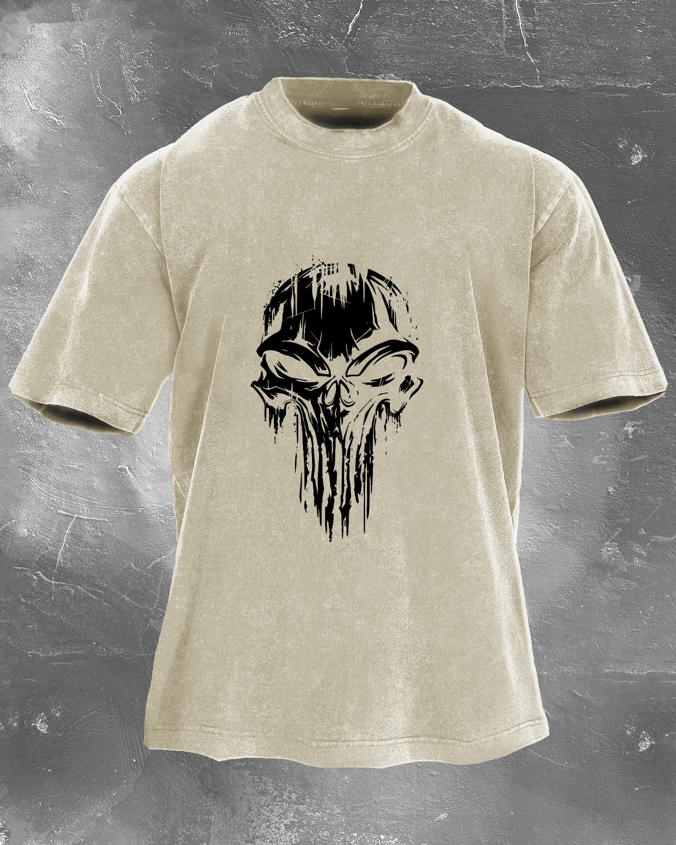 SKULL WASHED T-SHIRT - Image 6