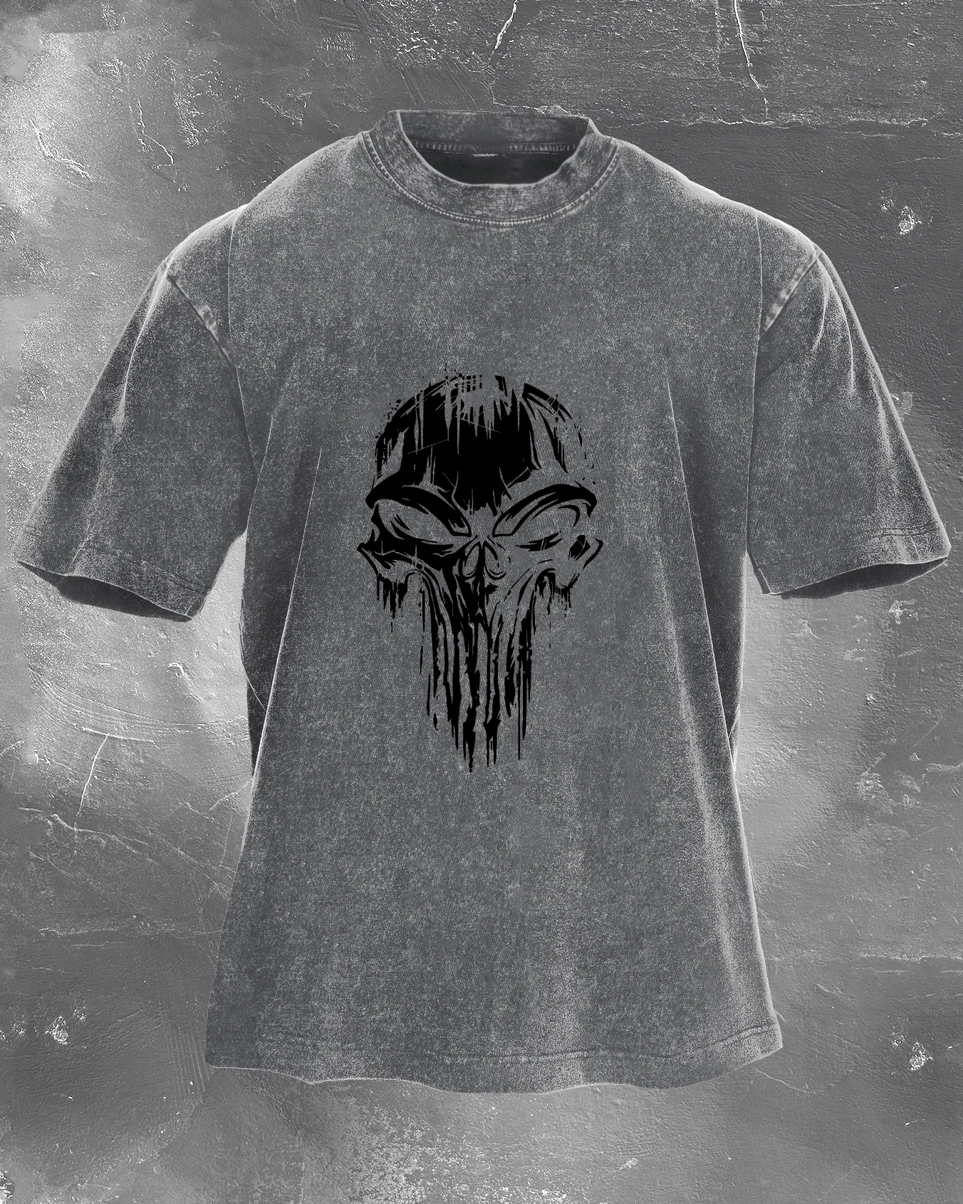 SKULL WASHED T-SHIRT - Image 7