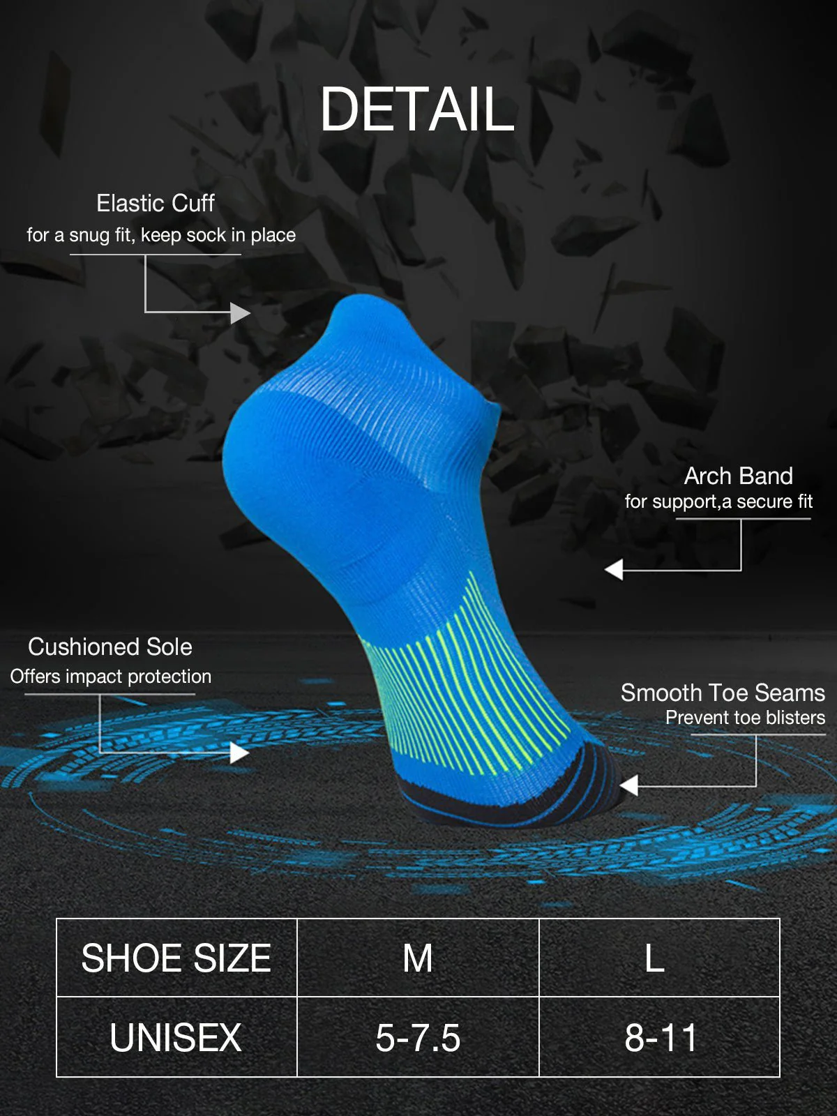 Sock Low Cut 4-pack - Image 6