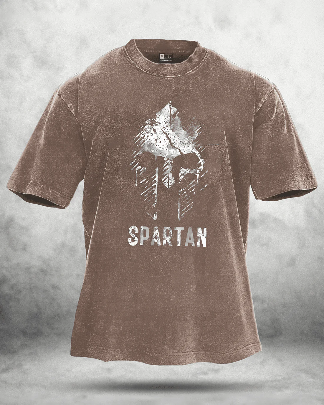 SPARTAN FADED WASHED T-SHIRT - Image 3
