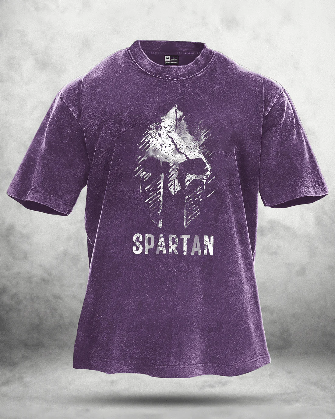 SPARTAN FADED WASHED T-SHIRT - Image 5