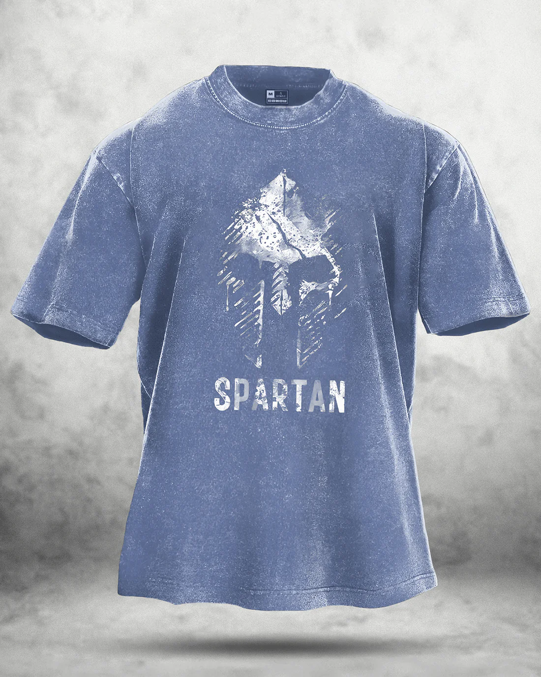 SPARTAN FADED WASHED T-SHIRT - Image 6