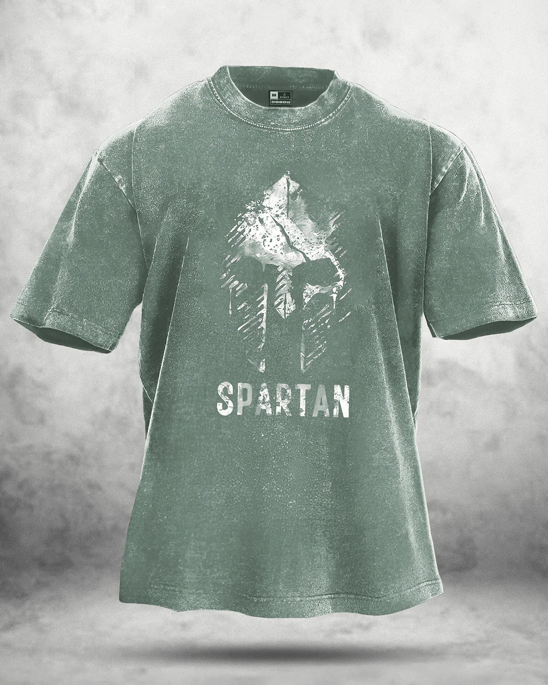 SPARTAN FADED WASHED T-SHIRT - Image 7