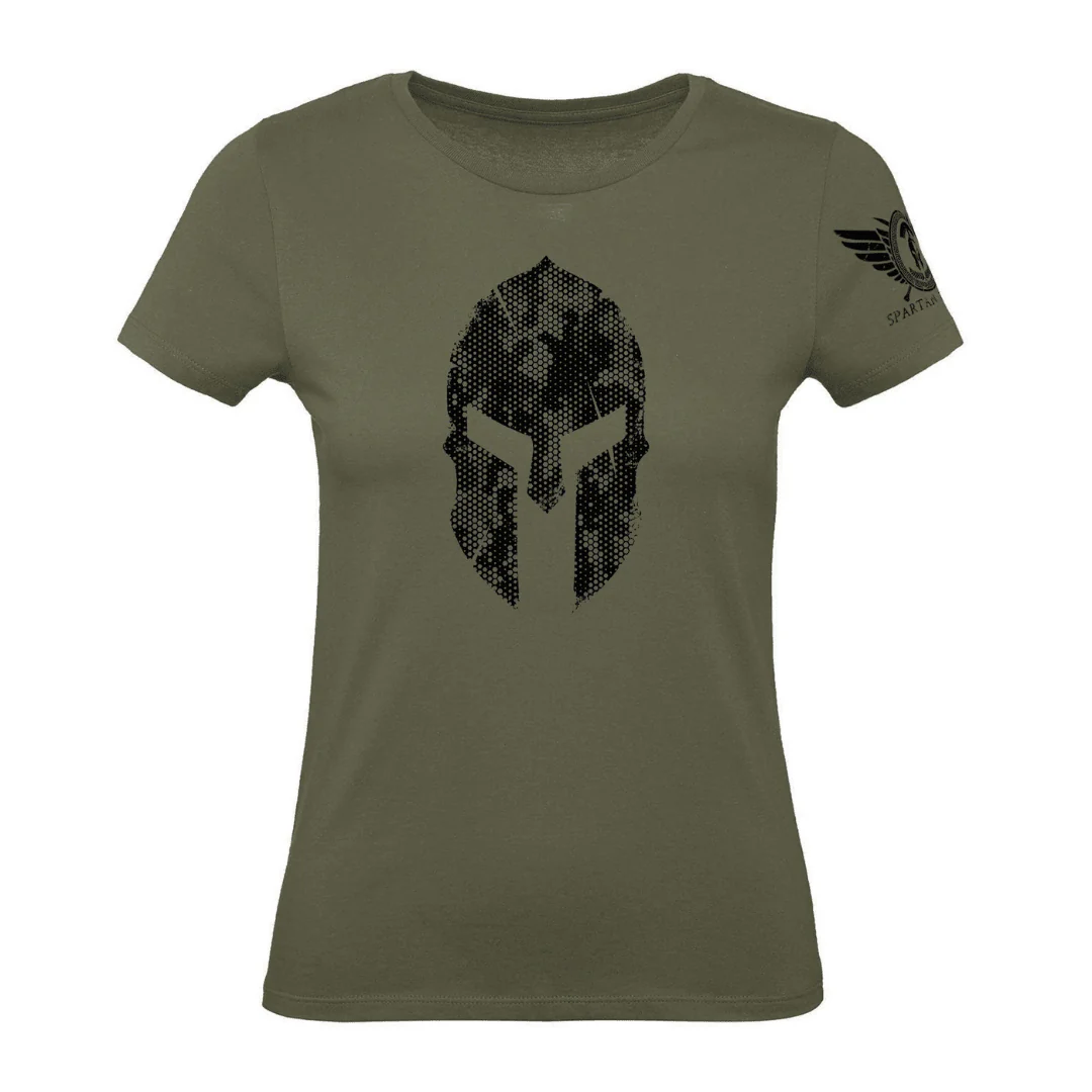 Spartan Forged Camo Damen-T-Shirt - Image 3