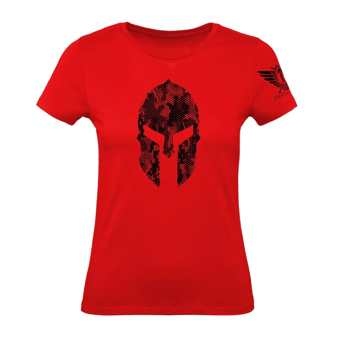 Spartan Forged Camo Damen-T-Shirt - Image 5