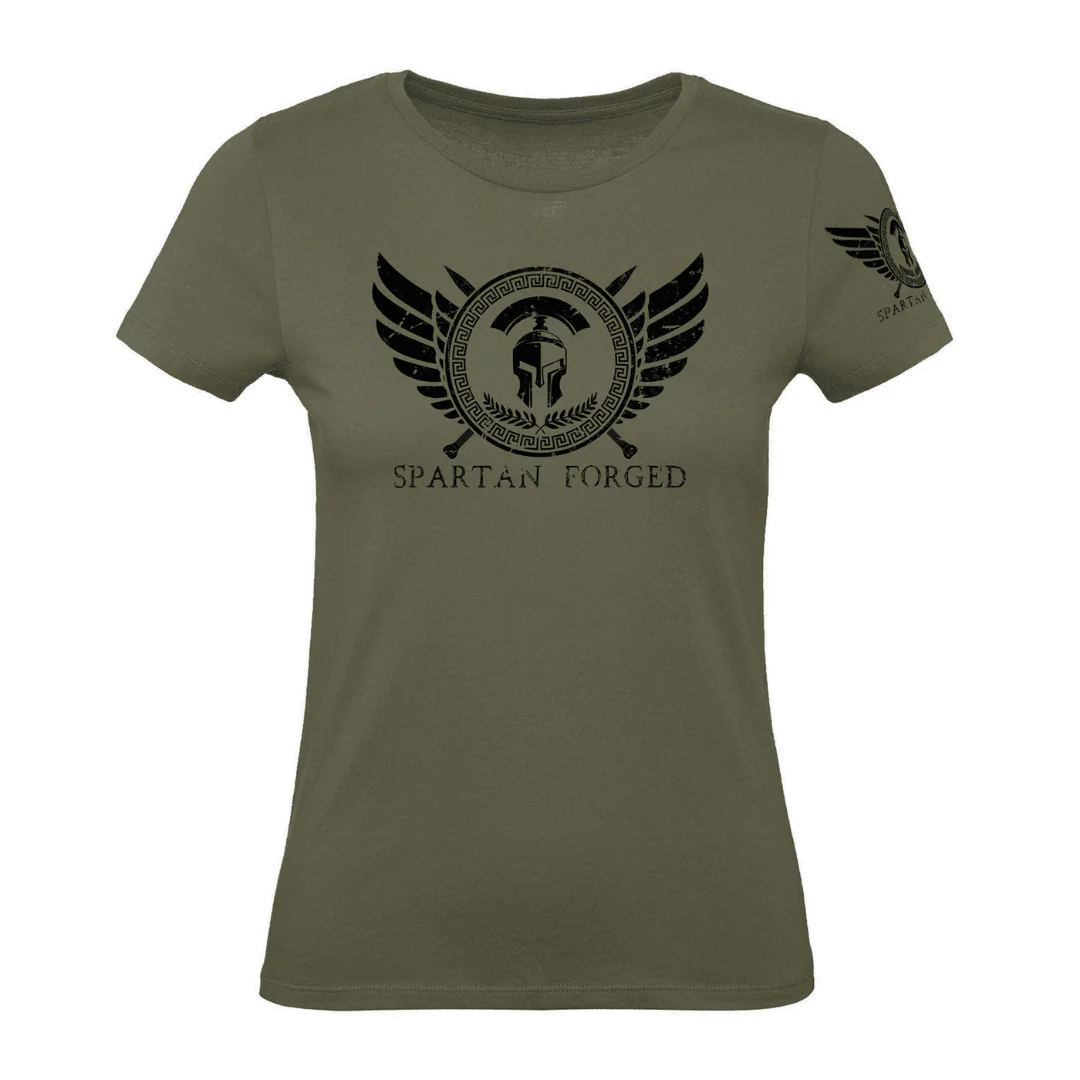 Spartan Forged Chest Damen-T-Shirt - Image 3