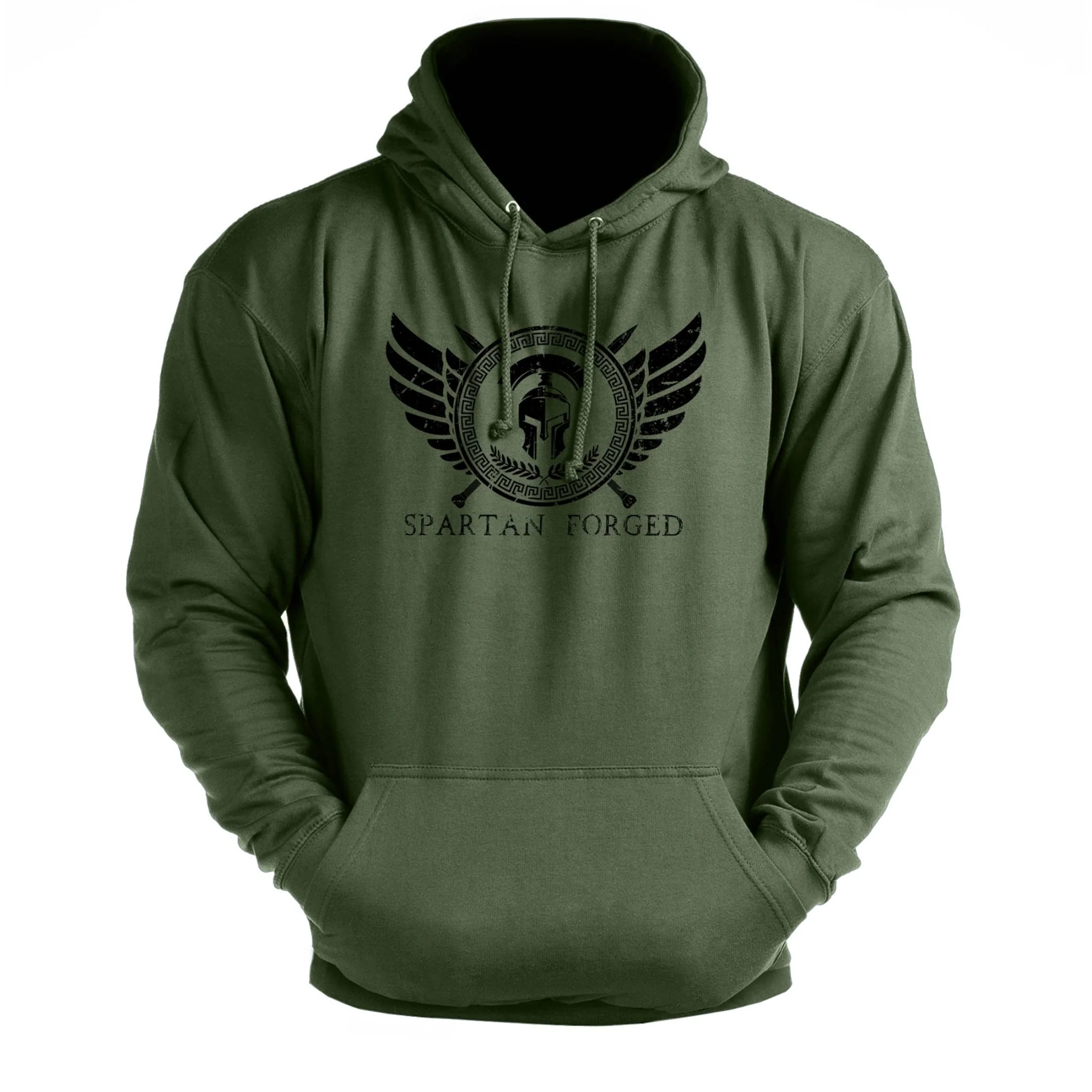 Spartan Forged Chest Emblem Hoodie - Image 3