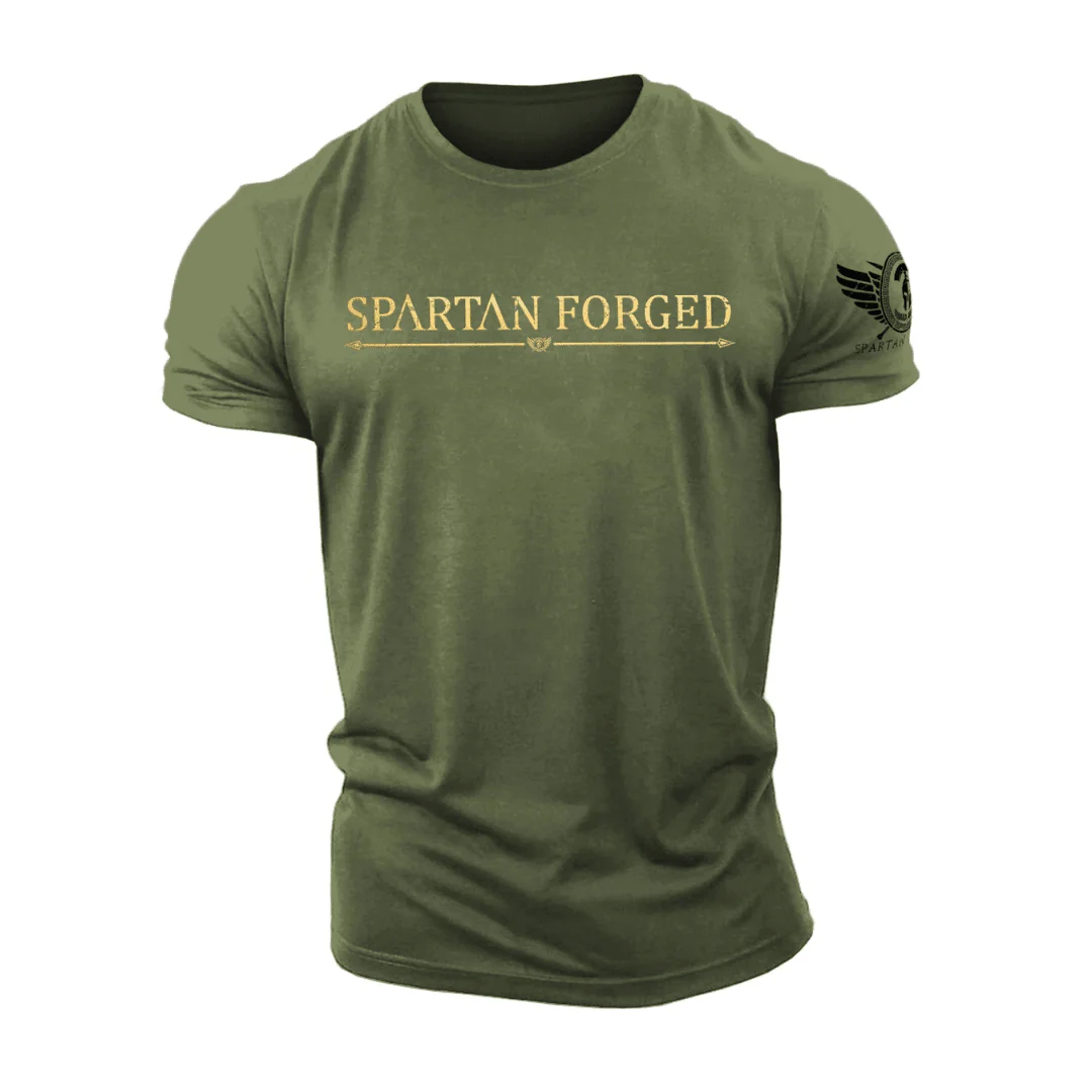 Spartan Forged Gold T-Shirt - Image 3