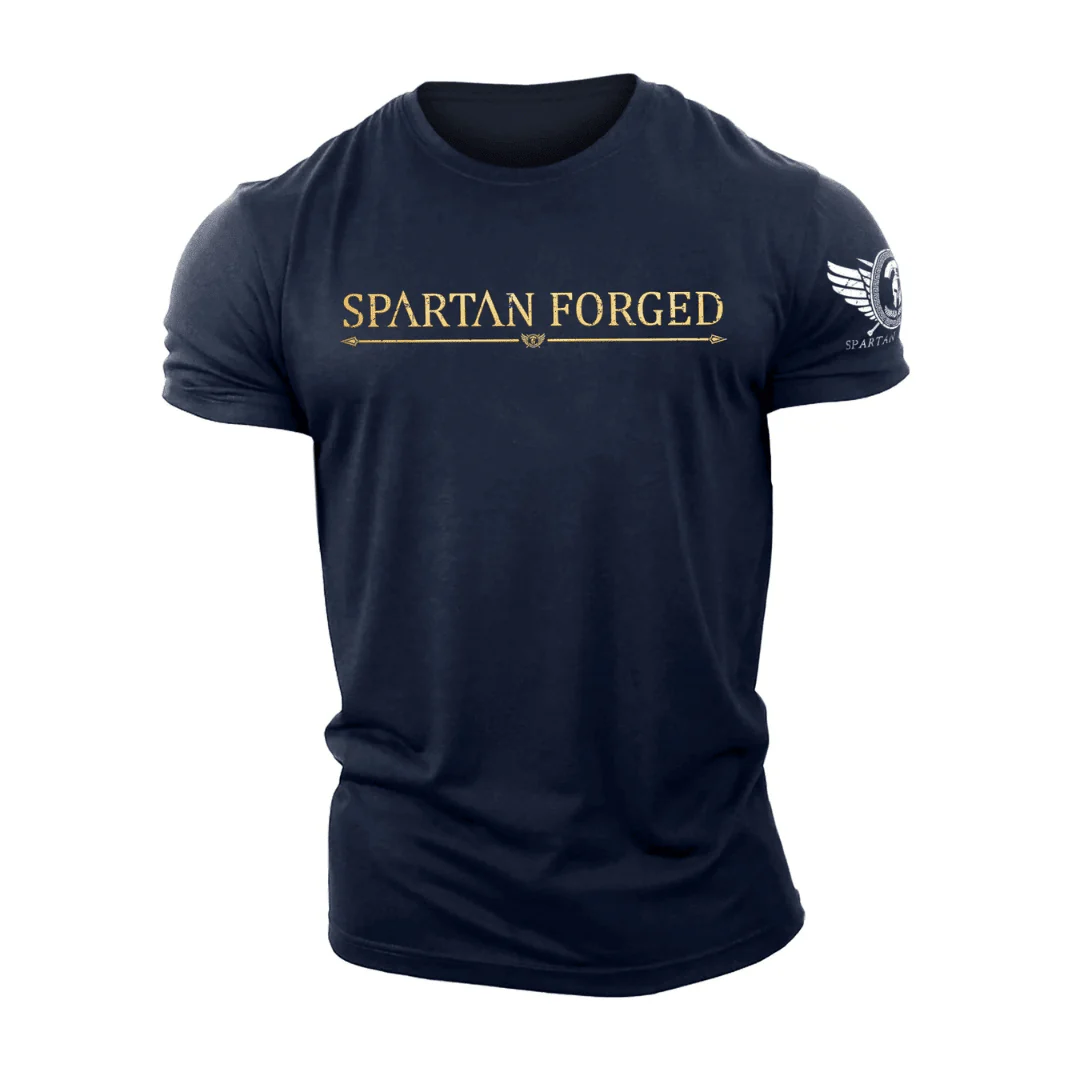 Spartan Forged Gold T-Shirt - Image 5
