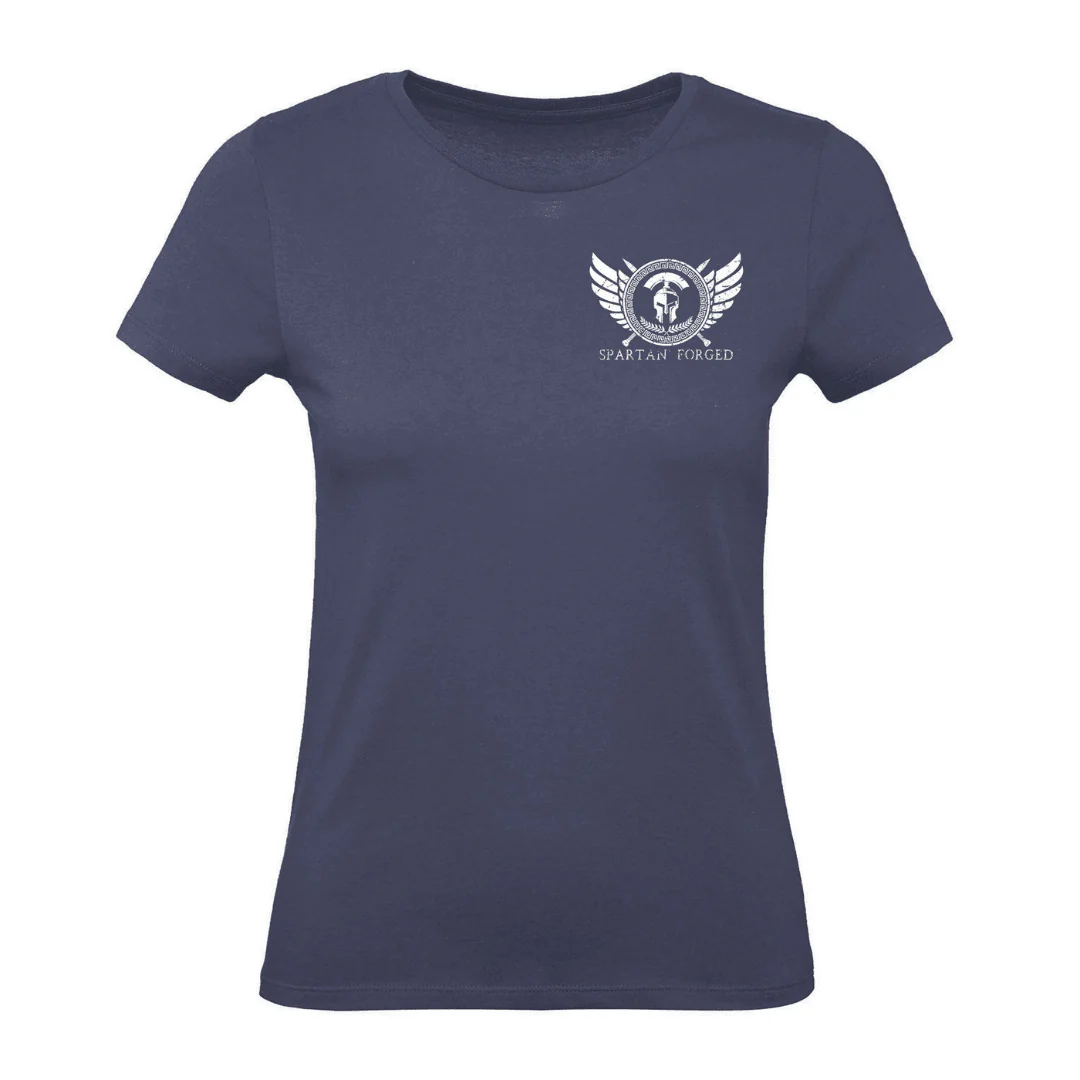 Spartan Forged Logo Damen-T-Shirt - Image 3