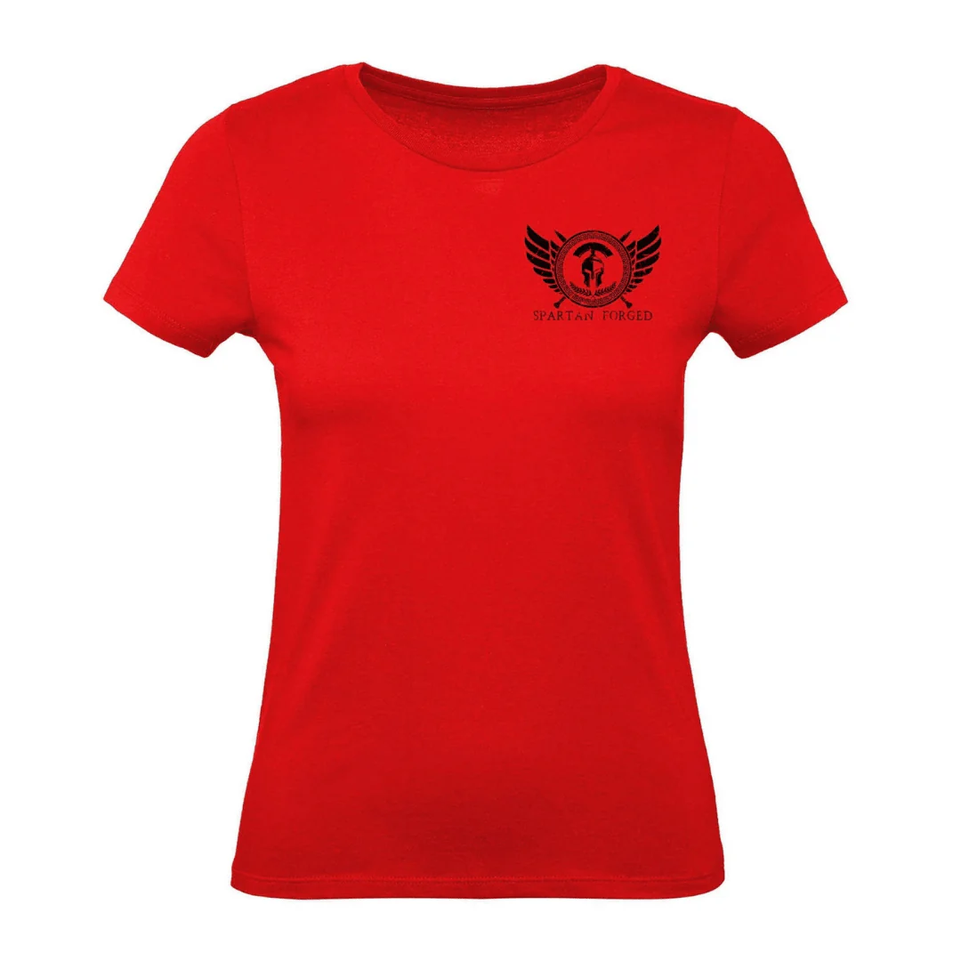 Spartan Forged Logo Damen-T-Shirt - Image 5