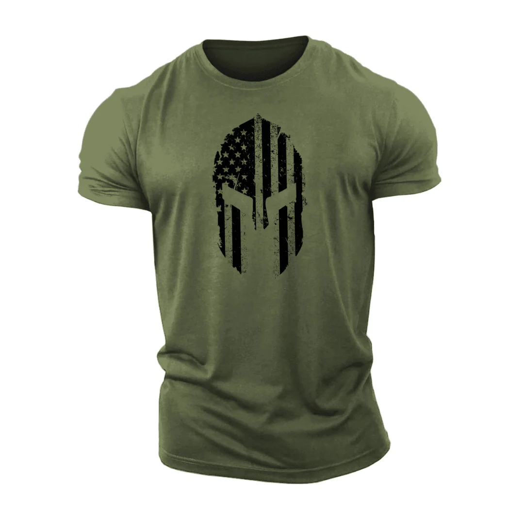Spartan USA Gym T-Shirt - Image 2