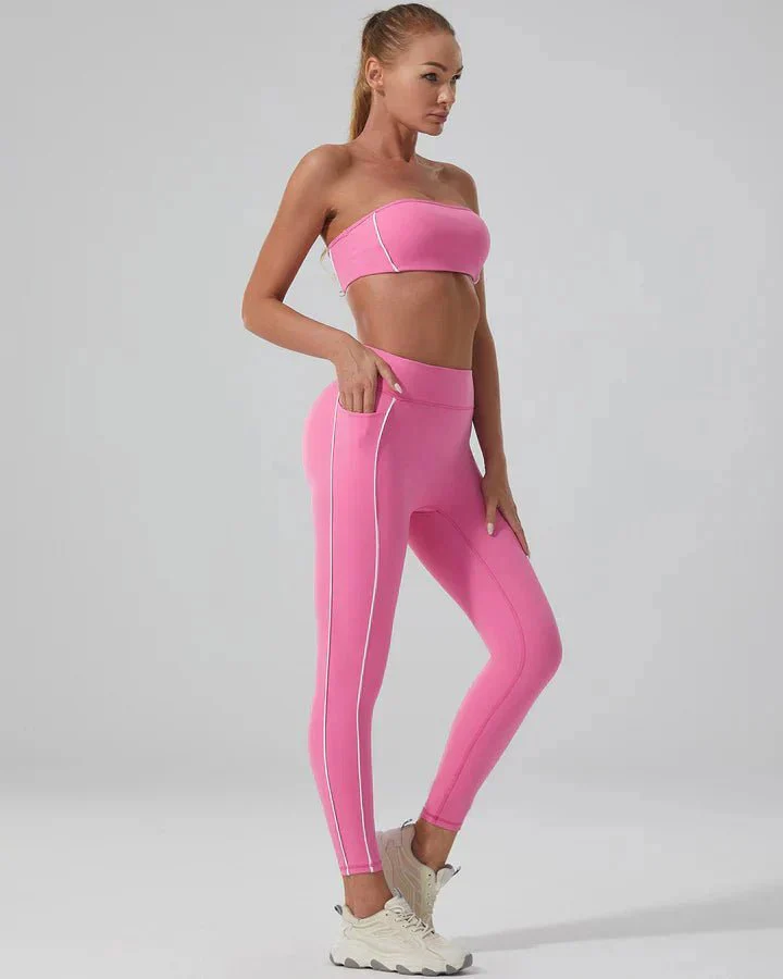 Stripe Seamless Leggings - Image 5