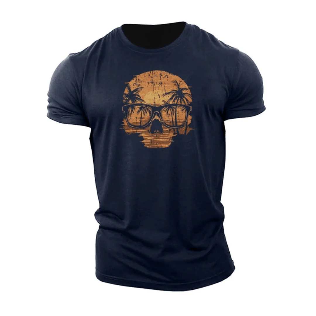 Sunset Skull T-Shirt - Image 2